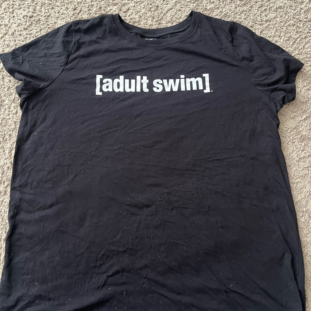 RARE Torrid Adult Swim Black T-Shirt - Size 2X